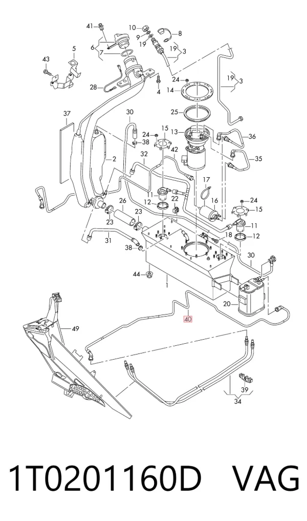  1T0201160D VAG