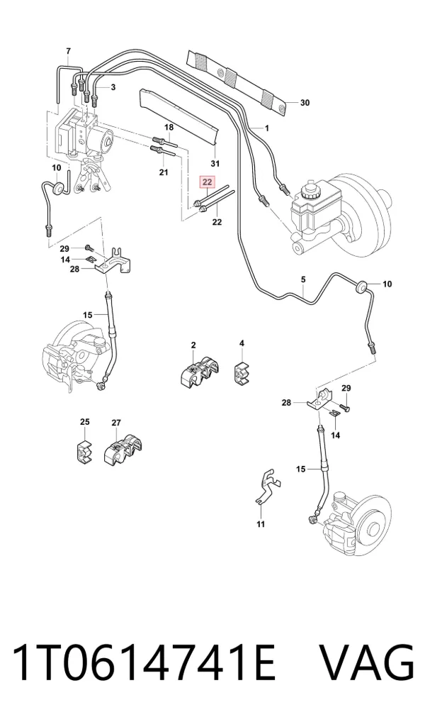  1T0614741E VAG