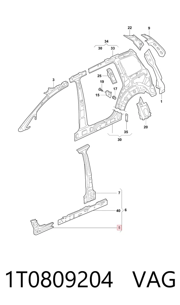  1T0809204 VAG