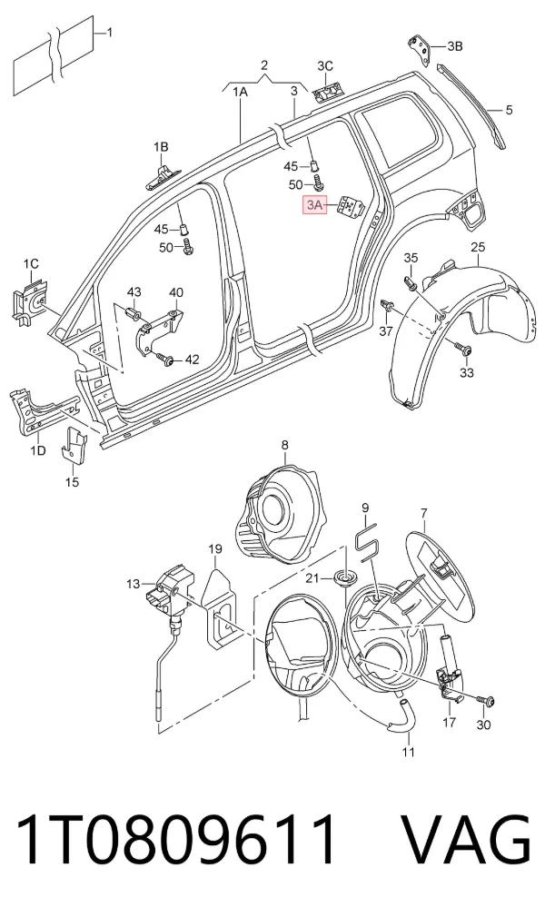  1T0809611 VAG