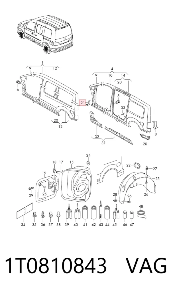  1T0810843 VAG