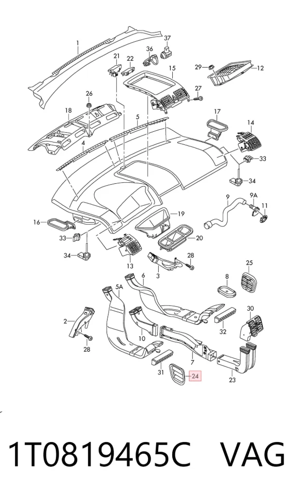  1T0819465C VAG