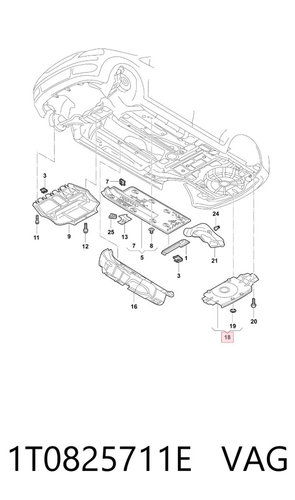  1T0825711E VAG
