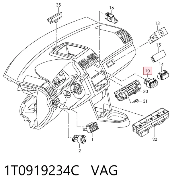  1T0919234C VAG