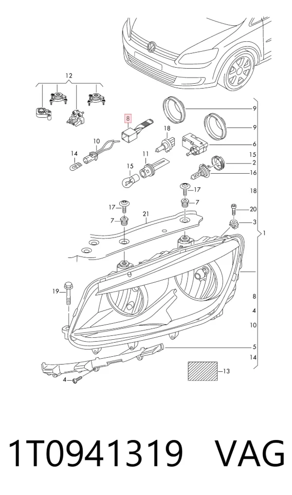  1T0941319 VAG