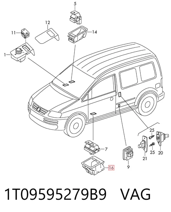  1T09595279B9 VAG