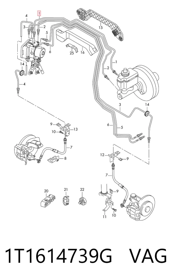  1T1614739G VAG