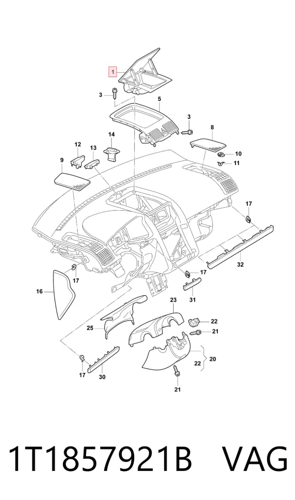  1T1857921B VAG