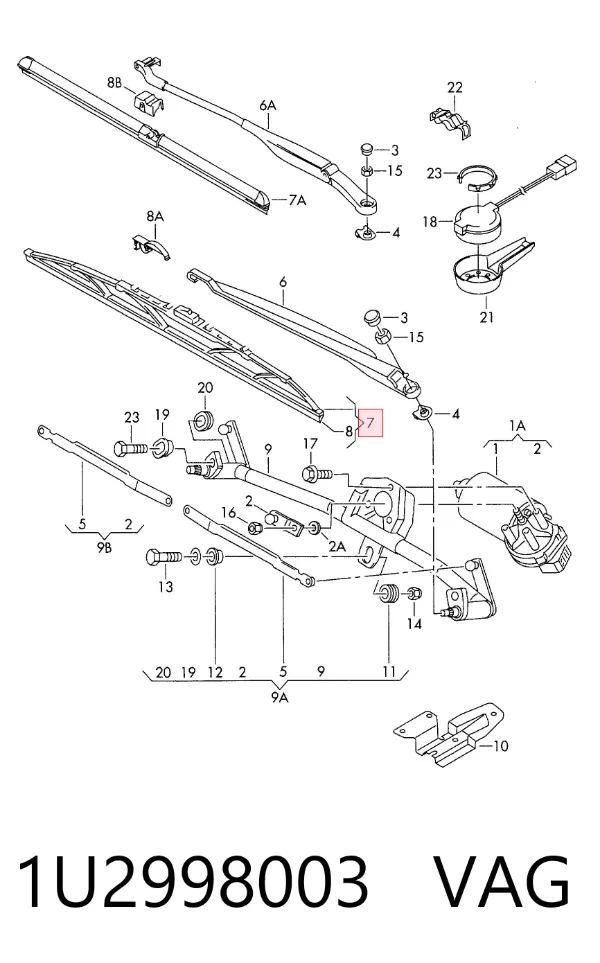  1U2998003 VAG