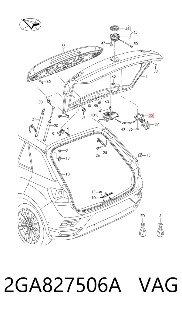  2GA827506A VAG