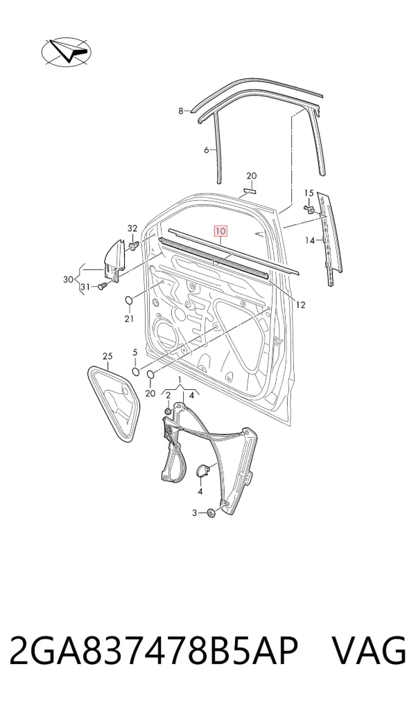  2GA837478B5AP VAG