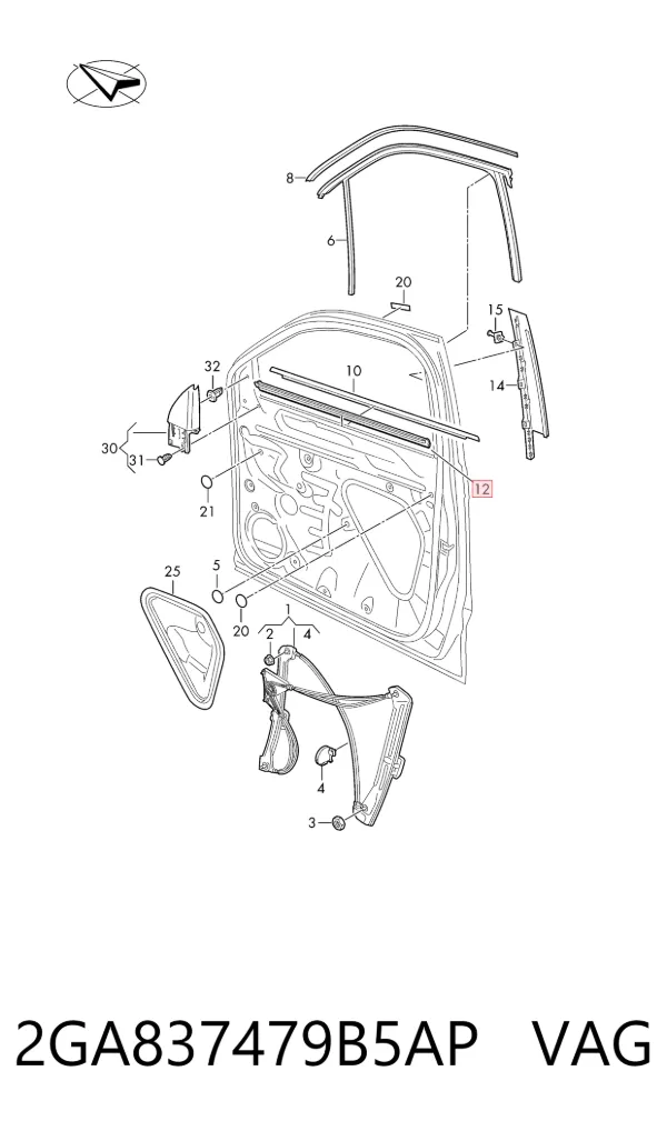  2GA837479B5AP VAG