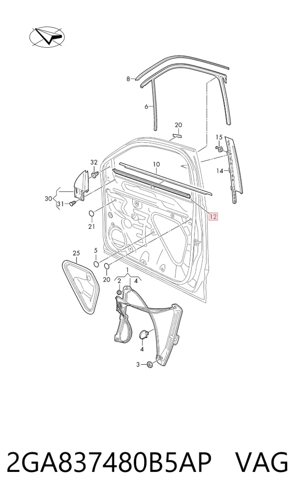  2GA837480B5AP VAG