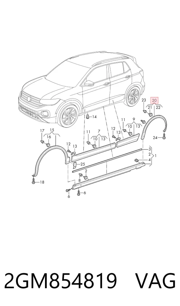  2GM854819 VAG