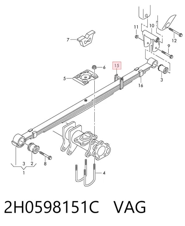  2H0598151C VAG