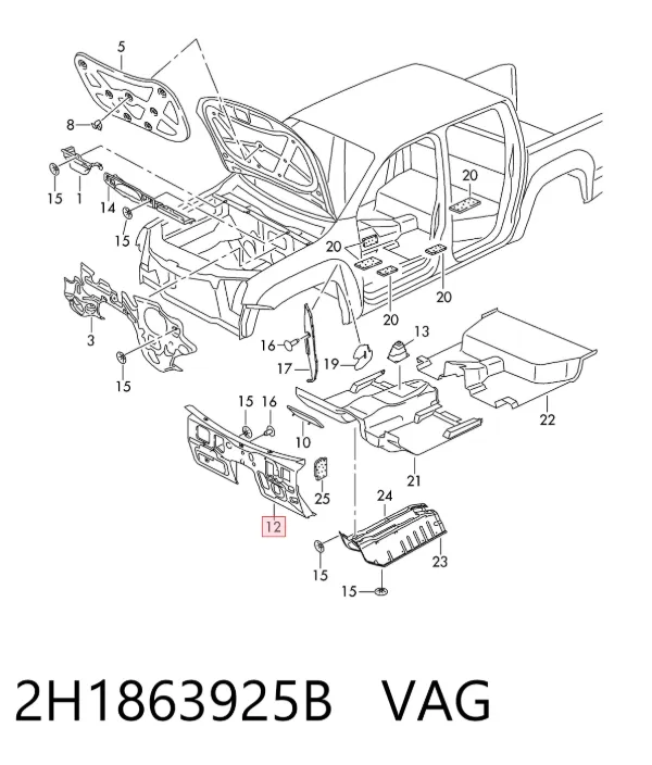  2H1863925B VAG
