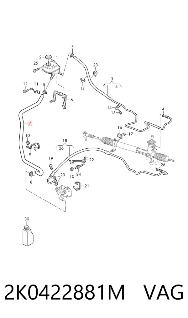 2K0422881M VAG