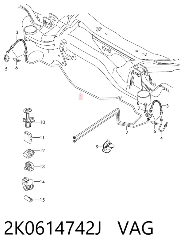  2K0614742J VAG