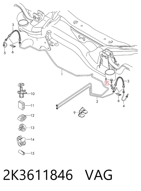  2K3611846 VAG