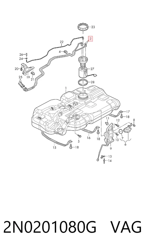  2N0201080G VAG
