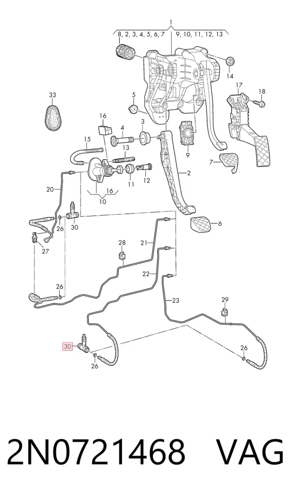  2N0721468 VAG