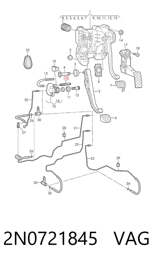  2N0721845 VAG