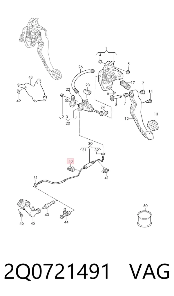  2Q0721491 VAG