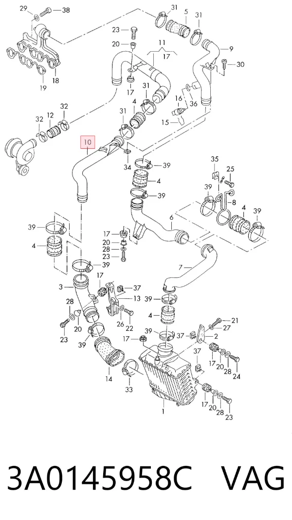  3A0145958C VAG