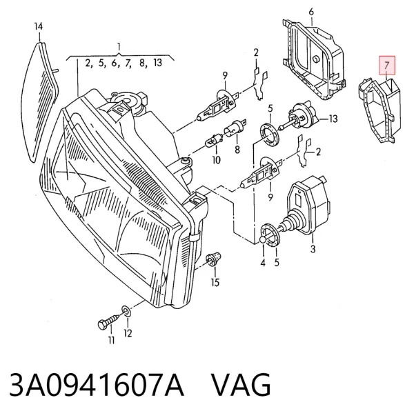 3A0941607A VAG