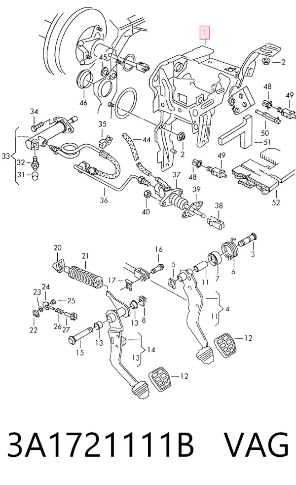  3A1721111B VAG