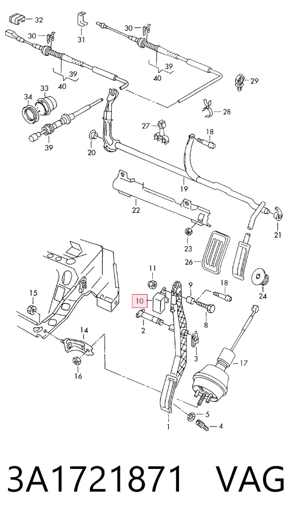  3A1721871 VAG
