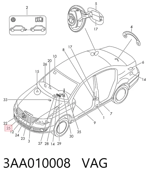  3AA010008 VAG