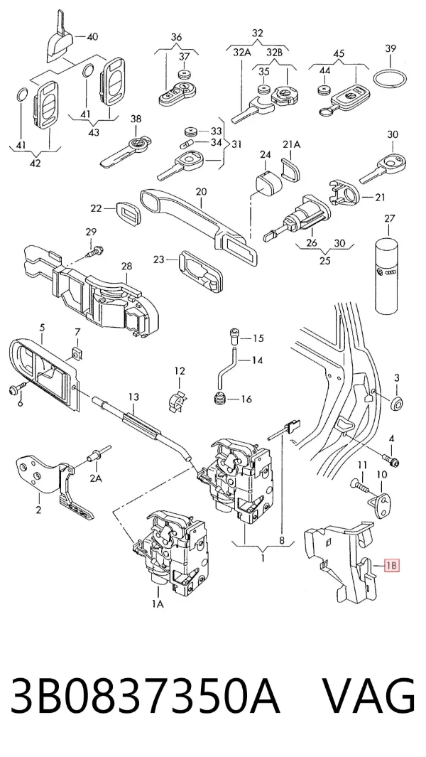  3B0837350A VAG