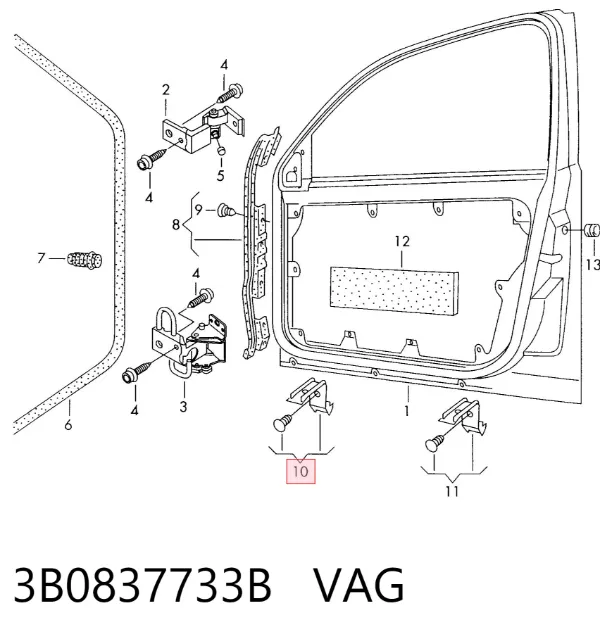  3B0837733B VAG