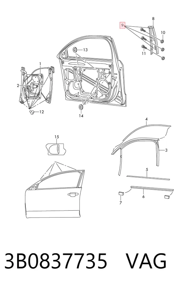  3B0837735 VAG