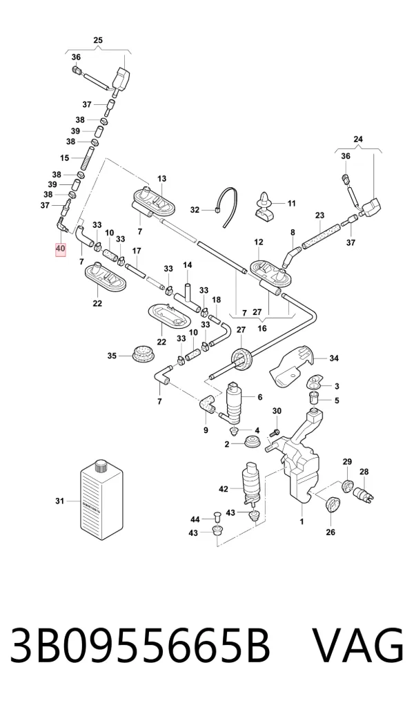  3B0955665B VAG