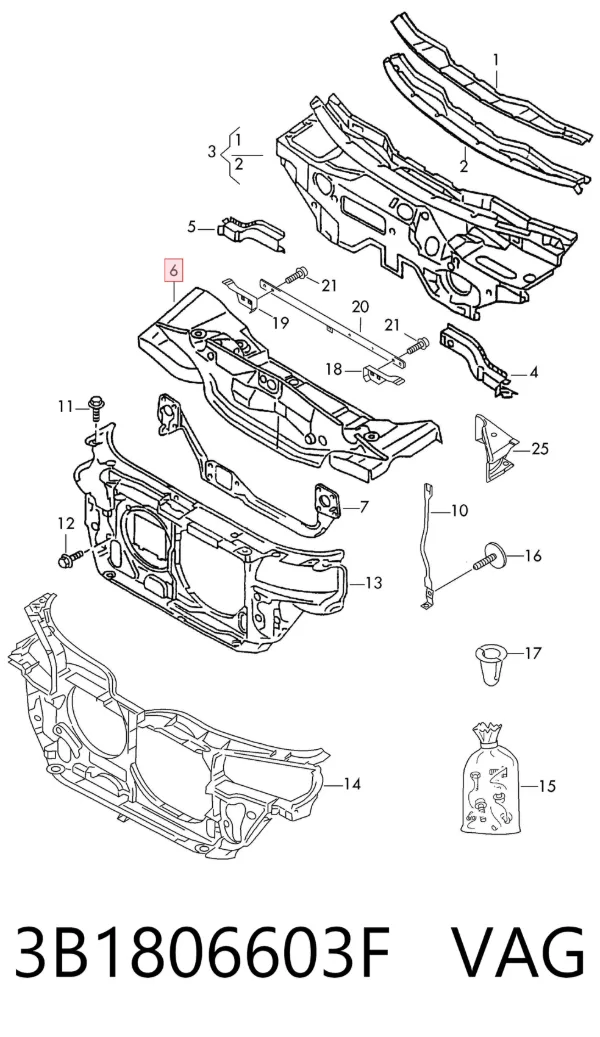  3B1806603F VAG