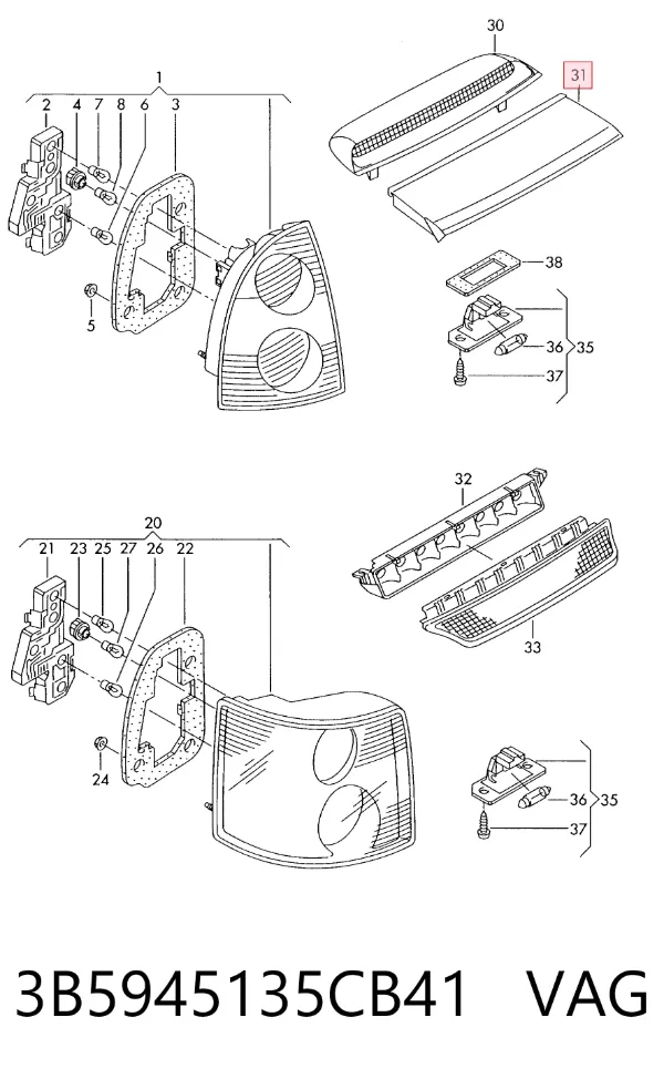  3B5945135CB41 VAG