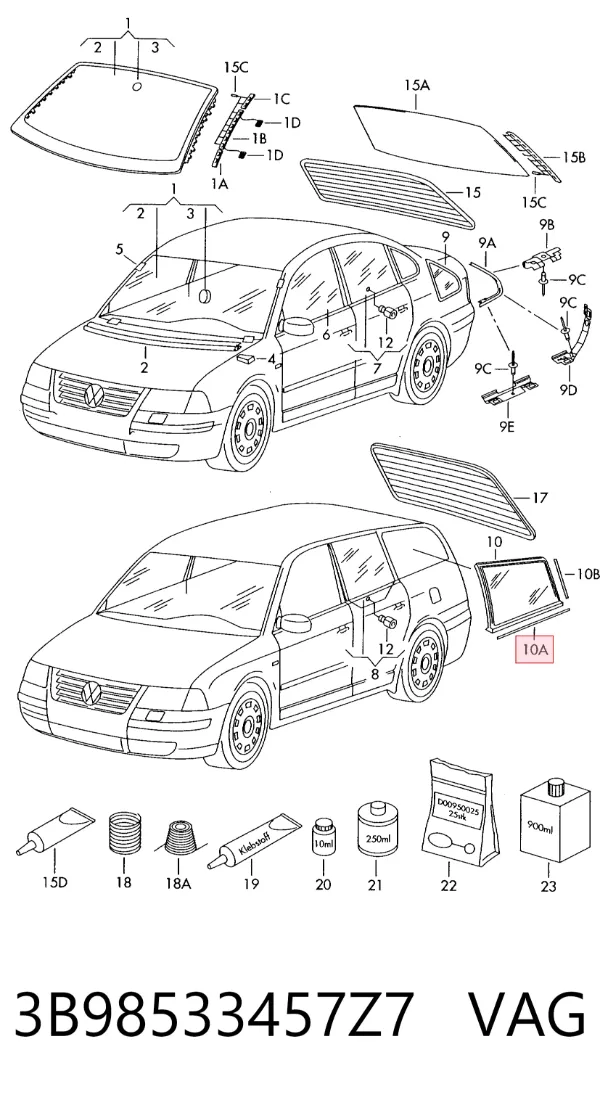  3B98533457Z7 VAG