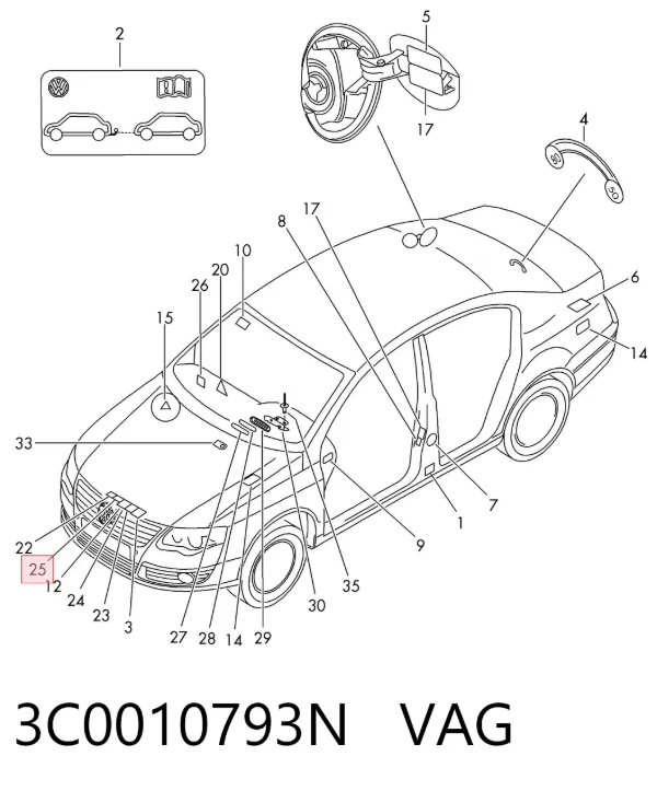  3C0010793N VAG