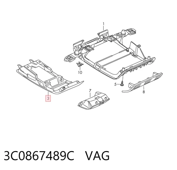  3C0867489C VAG