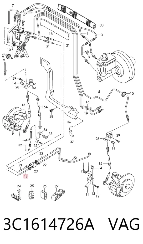  3C1614726A VAG