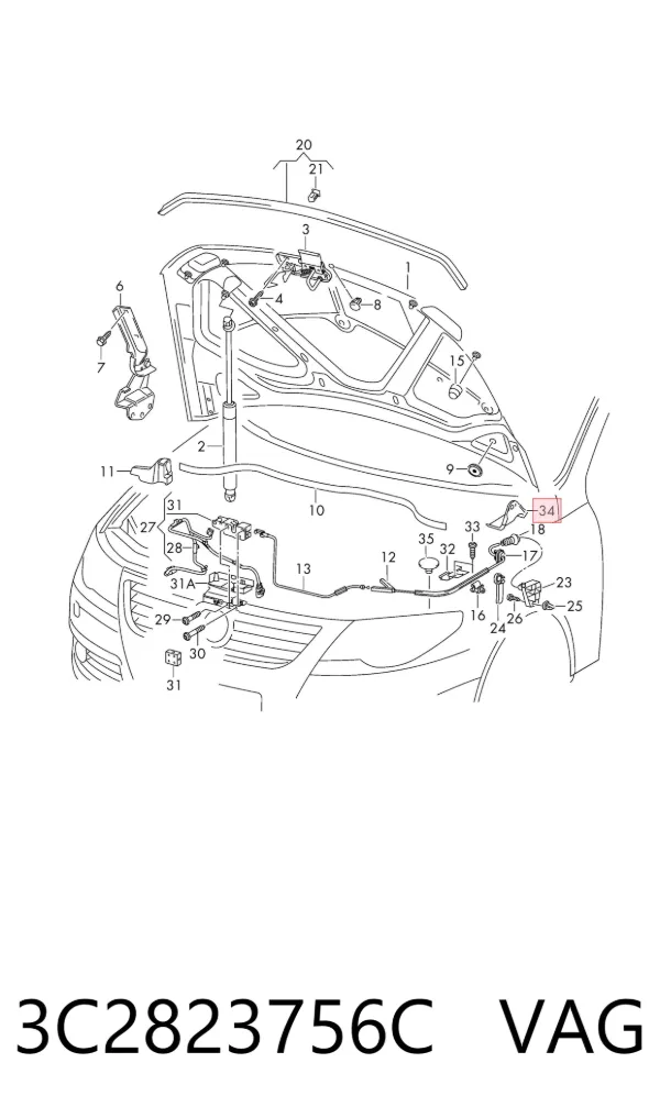  3C2823756C VAG