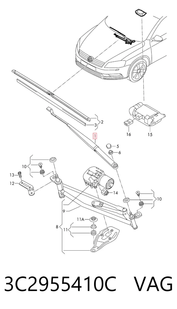  3C2955410C VAG