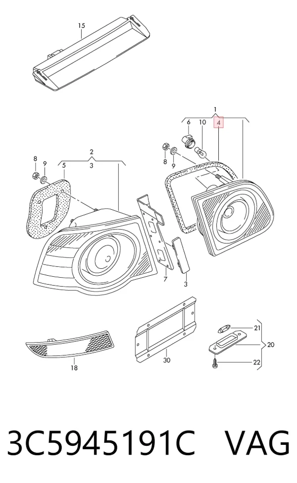  3C5945191C VAG