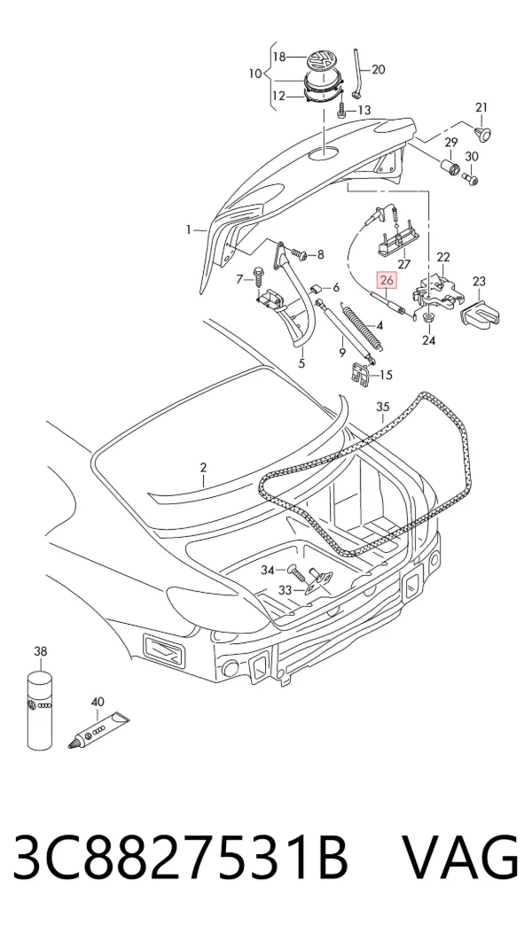  3C8827531B VAG