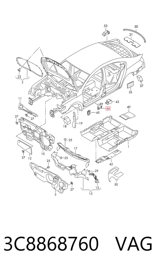  3C8868760 VAG