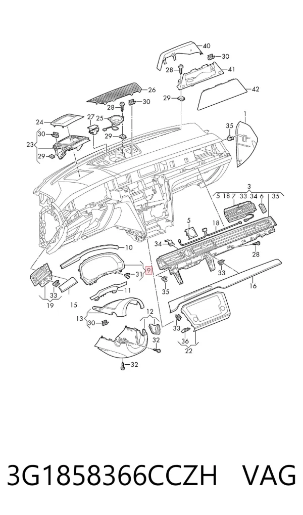  3G1858366CCZH VAG