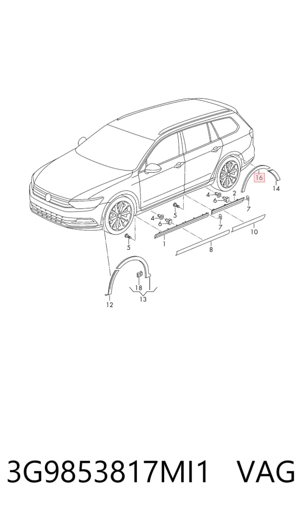  3G9853817MI1 VAG
