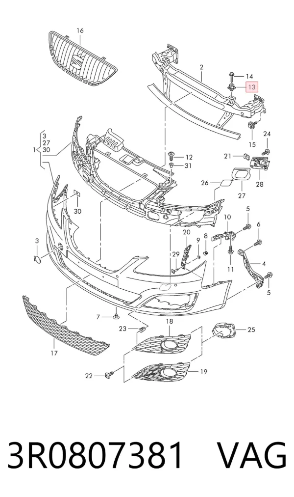  3R0807381 VAG